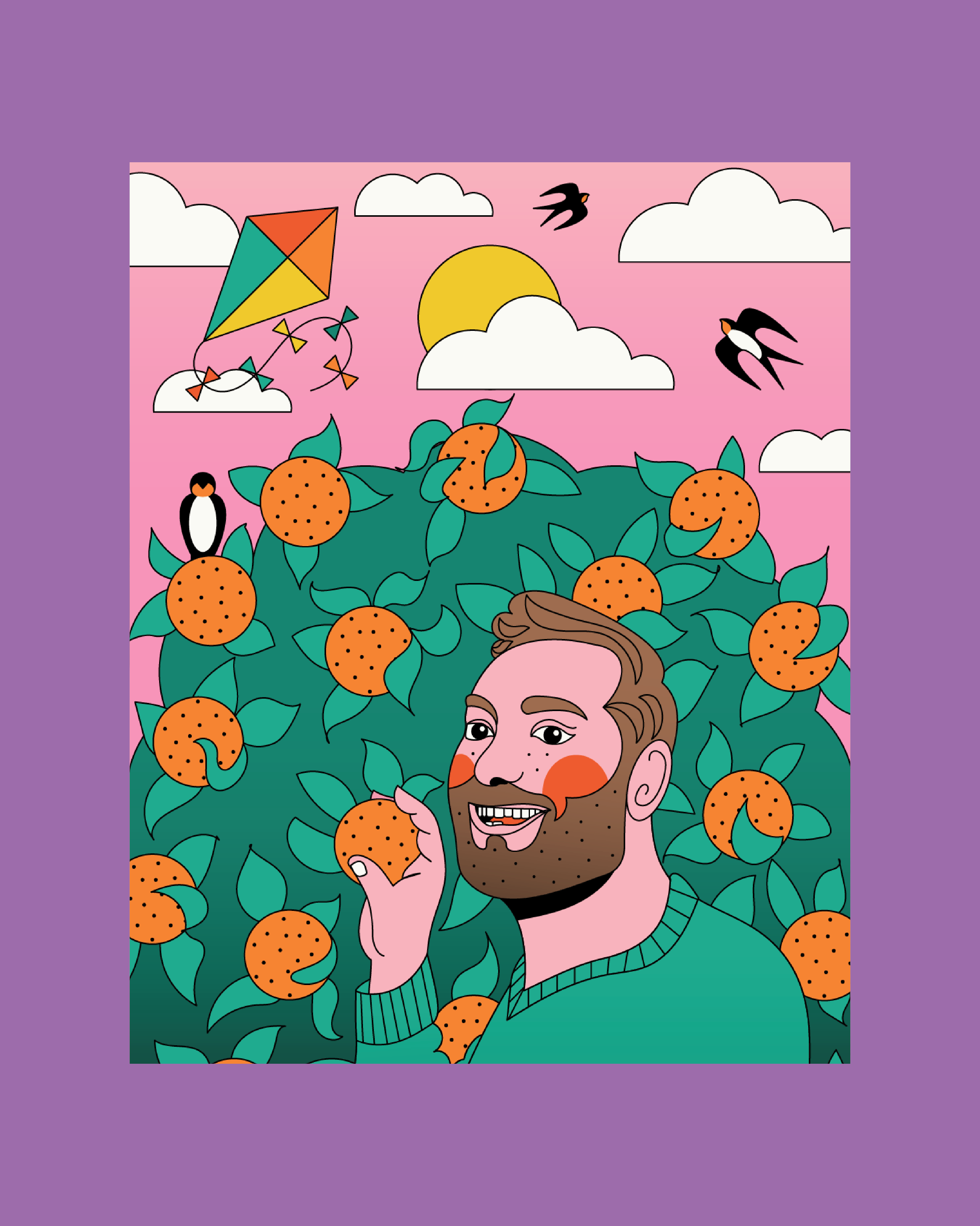 Sunsets, Art, and a Fresh Start